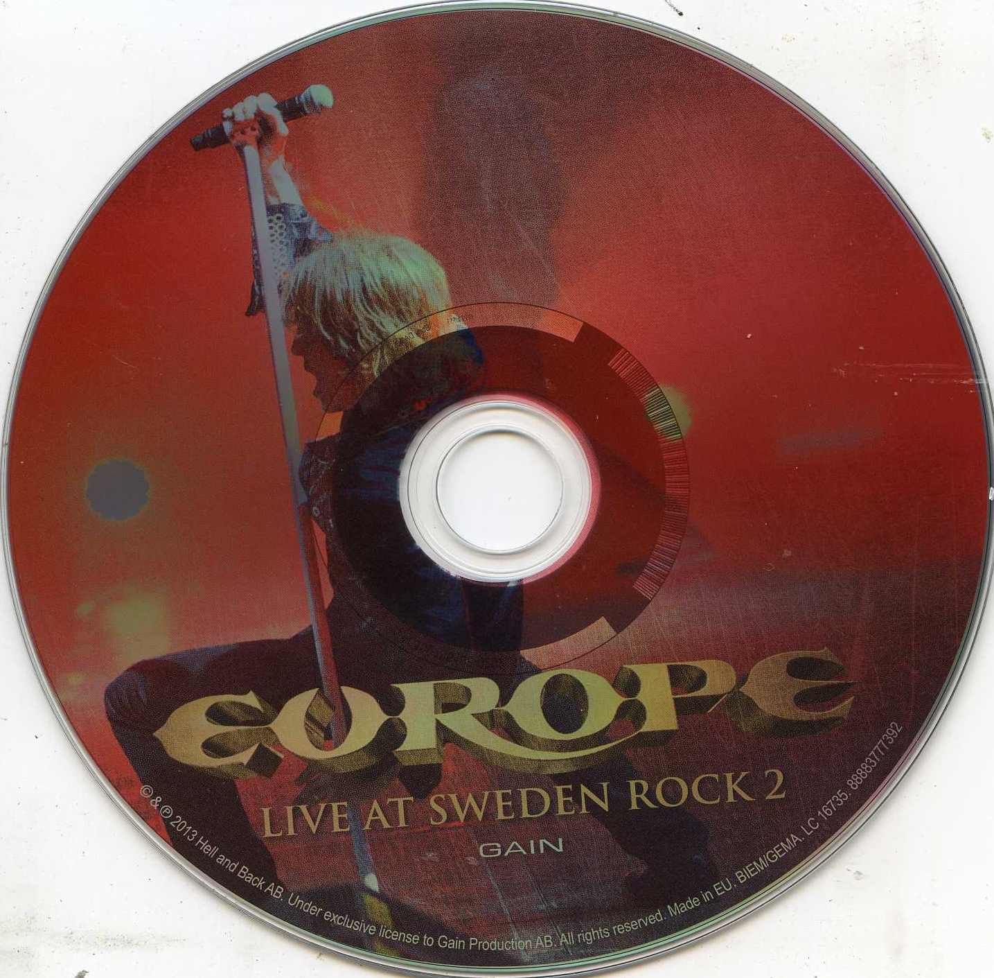 Europe  Live at Sweden Rock; 30th Anniversary : CD2
